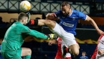 Rangers, Slavia Prag karşılaşmasındaki faul maça damga vurdu