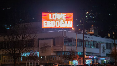 "Stop Erdoğan" sonra "Love Erdoğan"