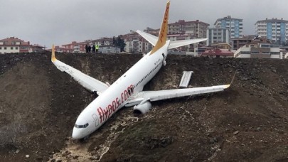 Trabzon'da pistten çıkan uçak pide salonu olarak hizmet verecek