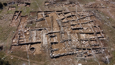 Yol çalışmasında 2 bin yıllık yerleşim bulundu