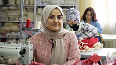 Bir göz odada hobi olarak başladı, dikiş-nakış ile yurt dışına açıldı