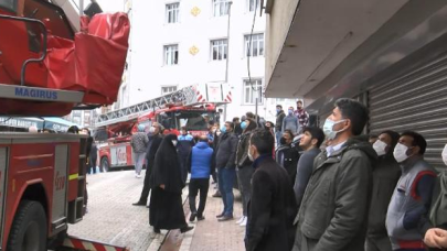 Esenyurt'ta yangın: 7 kişi kurtarıldı