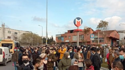 İstanbul'da metro hattında trafo yangını