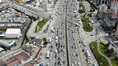 İstanbul'da trafik yüzde 70'e ulaştı