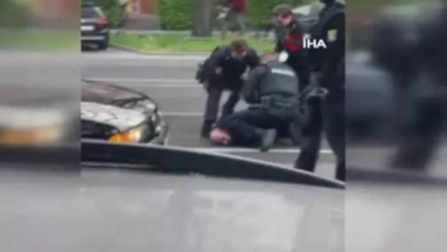 Alman polisinden Türk vatandaşına şiddet! Türkiye takipçisi olacak