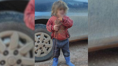 Babasının zincirlediği çocuk hayatını kaybetti