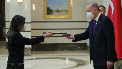 Büyükelçilerden Cumhurbaşkanı Erdoğan'a güven mektubu