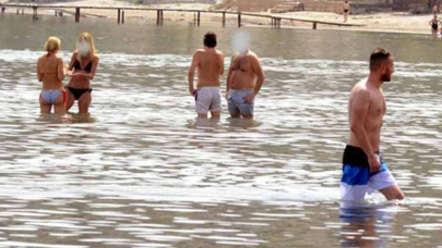 Denize giren Türklere ceza yağdı