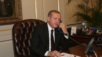 Erdoğan, Filistin Devlet Başkanı'yla görüştü