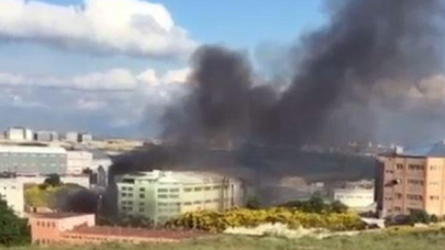 İstanbul'da korkutan yangın