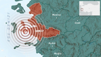 İzmir'de korkutan deprem