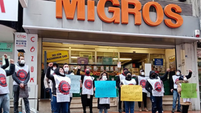 Migros işçileri direnişte kararlı