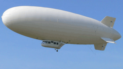 Bu kez de sınırda zeplinli gözetleme