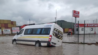 Bursa'da hayatı felç eden sağanak
