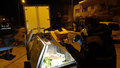 Caddede düşük yapan kadın, bebeğini çöpe attı