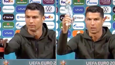 Cristiano Ronaldo: Kola değil su için