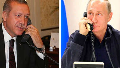 Cumhurbaşkanı Erdoğan, Rusya Devlet Başkanı Putin ile görüştü