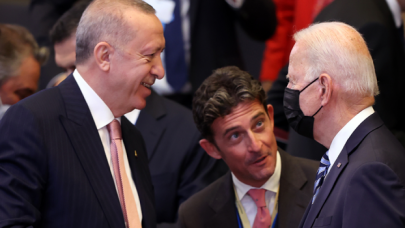 Erdoğan ve Biden arasında ilk yüz yüze temas