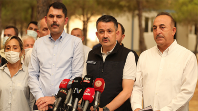 Bakan Pakdemirli: İki günde 17 ilimizde 58 orman yangını çıktı