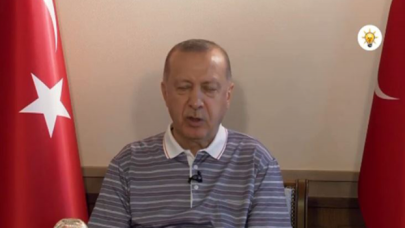 Cumhurbaşkanı Erdoğan'ın yorgun anları