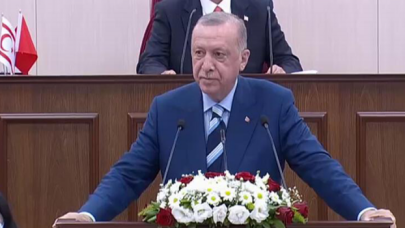 Erdoğan KKTC Cumhuriyet Meclisi'nde