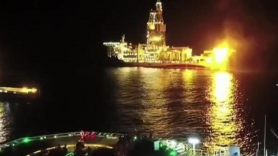 Karadeniz gazında ilk ateş yakıldı