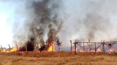 Kışlada yangın çıkaran kişi tutuklandı