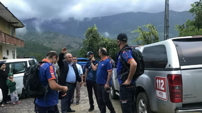 'Ormanlık alana cisim düştü' iddiası