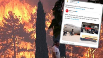 AK Parti, sosyal medyada tepki çeken 'yangın' paylaşımını sildi