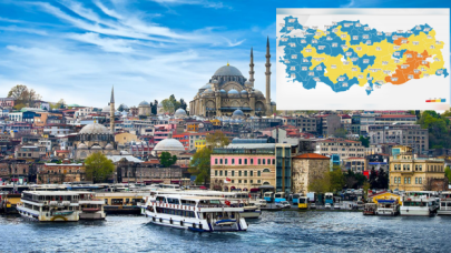 İstanbul, koronavirüs aşı haritasında mavi renge döndü