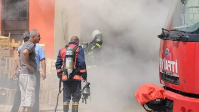 İstanbul Levent'te bir işyerinde yangın çıktı!