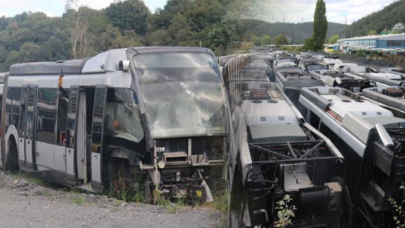 65 milyon euroluk israf! Hollanda'dan alınan 50 otobüs çürümeye terk edildi