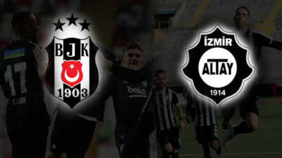 Beşiktaş'ın Altay maçı ilk 11'i belli oldu