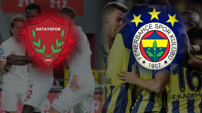 Fenerbahçe, Hatayspor deplasmanında! İlk 11'ler belli oldu