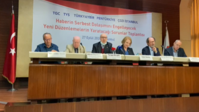 Gazeteciler, yazarlar ve yayıncılardan basın toplantısı: Yeni sosyal medya düzenlemesi sansürü büyütecek