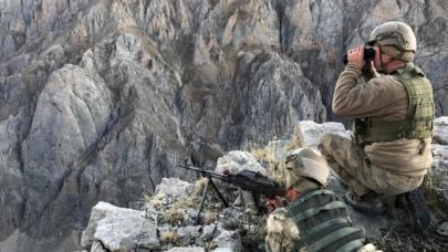 Kuzey Irak'ta 4 terörist etkisiz hale getirildi!