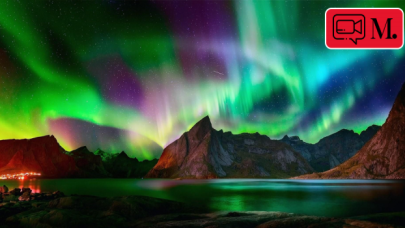 Uluslararası Uzay İstasyonu'ndan kuzey ışıkları görüntülendi