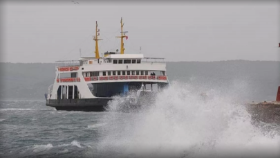 Ege Denizi'nde feribot seferleri iptal edildi!