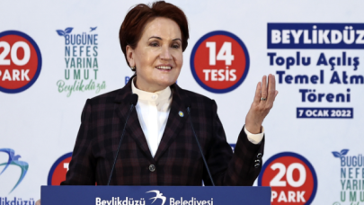 Akşener: Bu salonda emniyeti temsilen bir tek ben varım