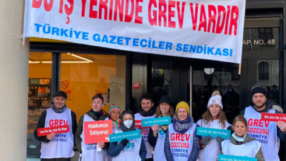 BBC İstanbul bürosu çalışanları greve çıktı
