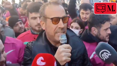 Haluk Levent’ten Yemeksepeti ve Banabi işçilerine destek ziyareti