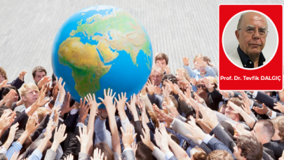 Küreselleşme kuramsal olarak birleşik kaplar deneyine benzer