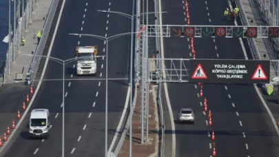 45 bin araç garantisi verilen 1915 Çanakkale Köprüsü'nden 6 bin araç geçti