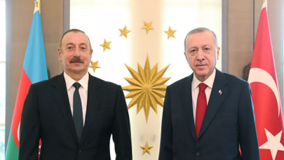 Cumhurbaşkanı Erdoğan, Azerbaycan Cumhurbaşkanı Aliyev ile görüştü