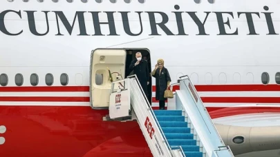 Cumhurbaşkanı Erdoğan, Özbekistan'a gitti