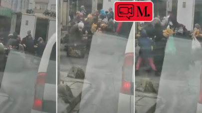 'Ekmek izdihamı' böyle görüntülendi