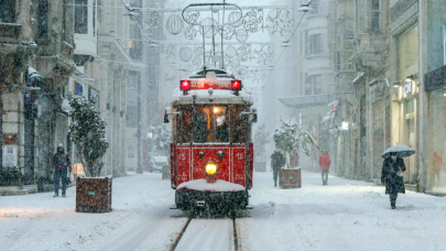 İstanbul'da yoğun kar yağışı uyarısı