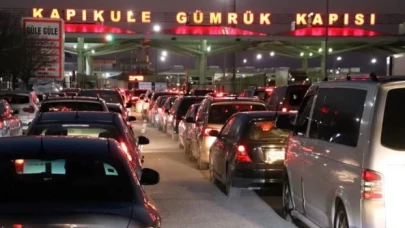 Kapıkule'de 'Bulgaristan'a dönüş' kuyruğu