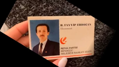 Cumhurbaşkanı Erdoğan'ın başka hiçbir yerde bulunmayan kartviziti