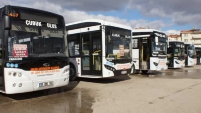 Mazot indirimi isteyemeyen Ankara "ÖTA" şoförleri kontak kapattı